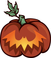 Bat pumpkin design
