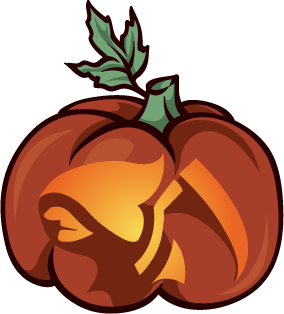 Grim reaper pumpkin design